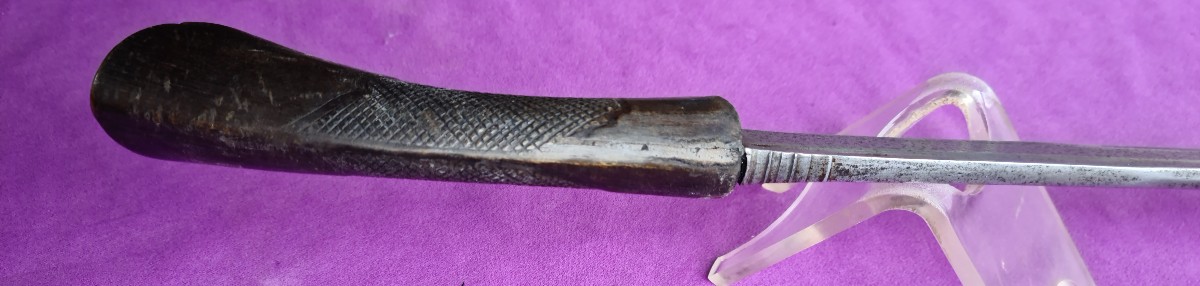 Big Size Indonesian Saber Known As "klewang" 19th Century-photo-5