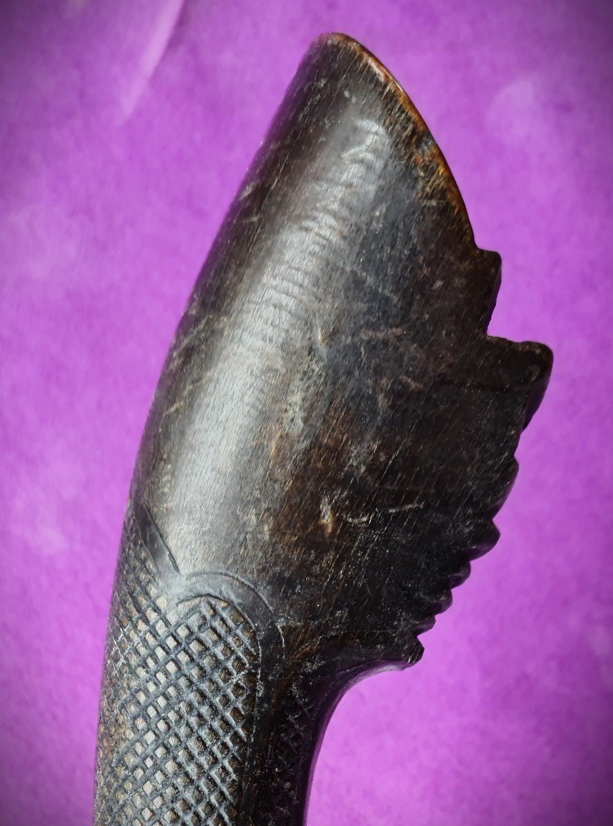 Big Size Indonesian Saber Known As "klewang" 19th Century-photo-6