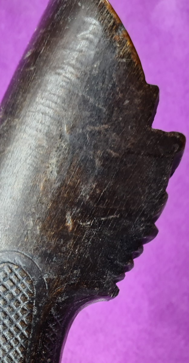 Big Size Indonesian Saber Known As "klewang" 19th Century-photo-7