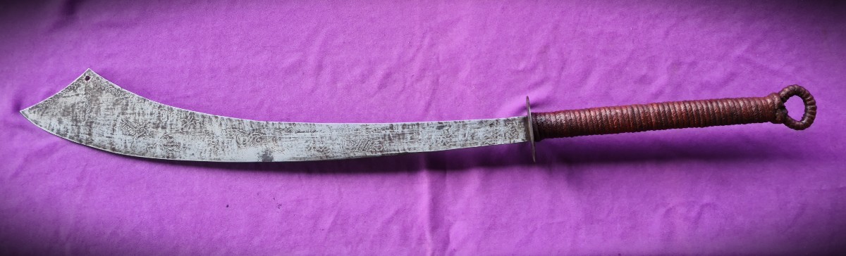 Zhang Ma Dao, grand sabre à 2 mains de Chine du Sud-photo-2