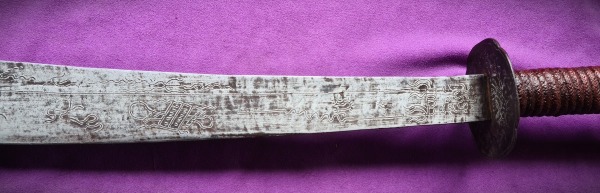 Zhang Ma Dao, grand sabre à 2 mains de Chine du Sud-photo-7