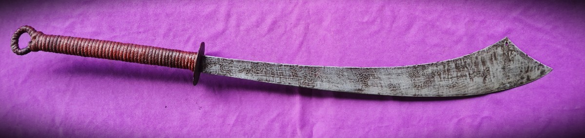 Zhang Ma Dao, grand sabre à 2 mains de Chine du Sud