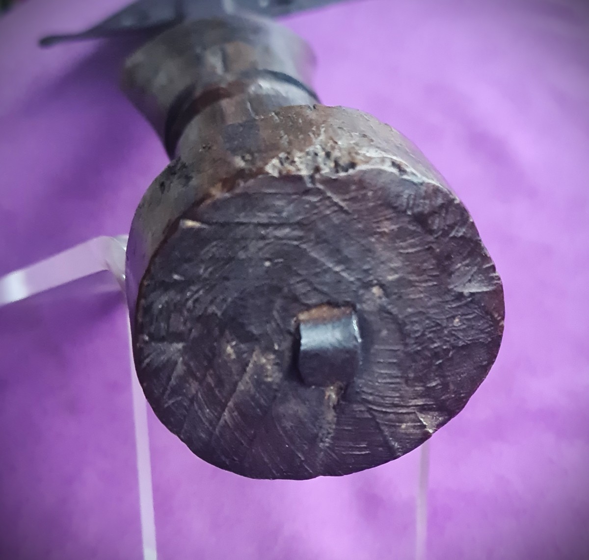 couteau faucille Mangbetu, dit "Troumbash" RDC,  circa 1905-photo-1