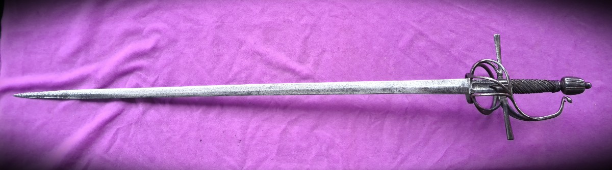 Rapier With  Multi Branches Hilt, Germany First Half Of The 17th Century-photo-2