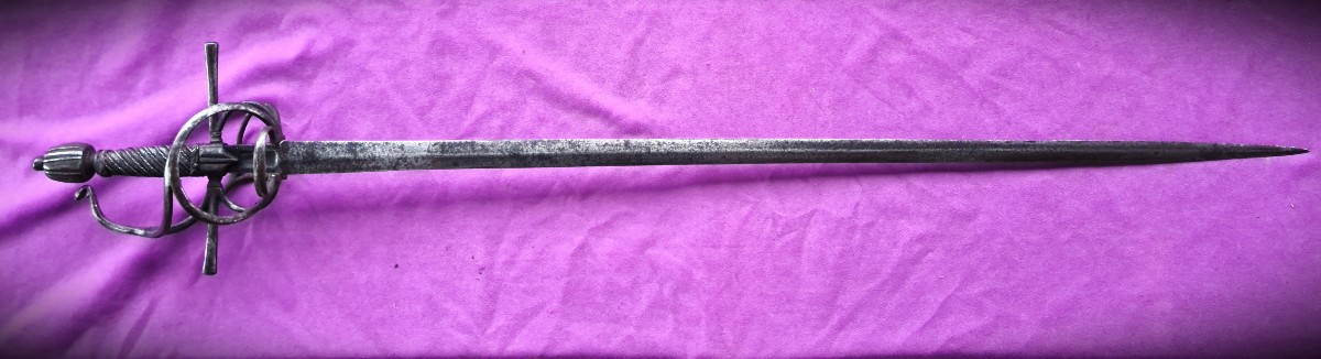 Rapier With  Multi Branches Hilt, Germany First Half Of The 17th Century