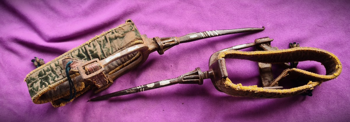 Paire d'éperons Mamelouks, Empire Ottoman 17-18ème -photo-4