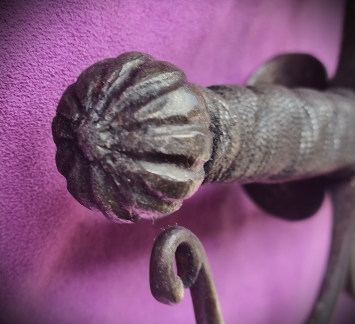 Rapière germanique 17ème monture atypique-photo-1