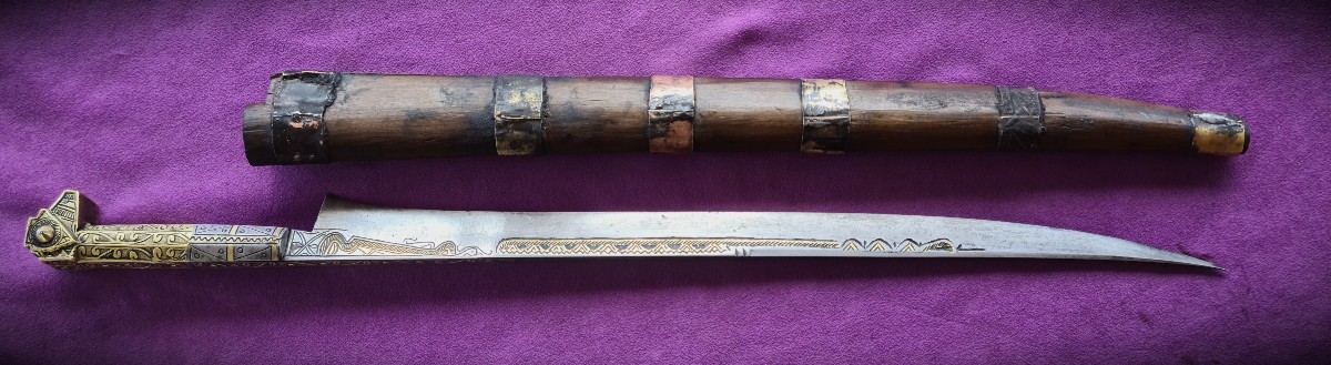 Large, High-quality Flissa Dagger, Kabylie, 19th Century -photo-4