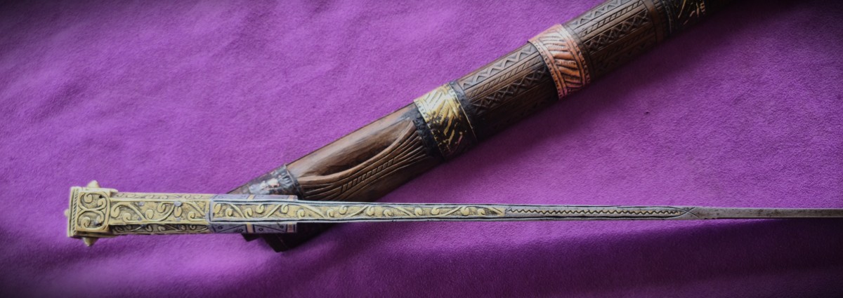 Large, High-quality Flissa Dagger, Kabylie, 19th Century -photo-2