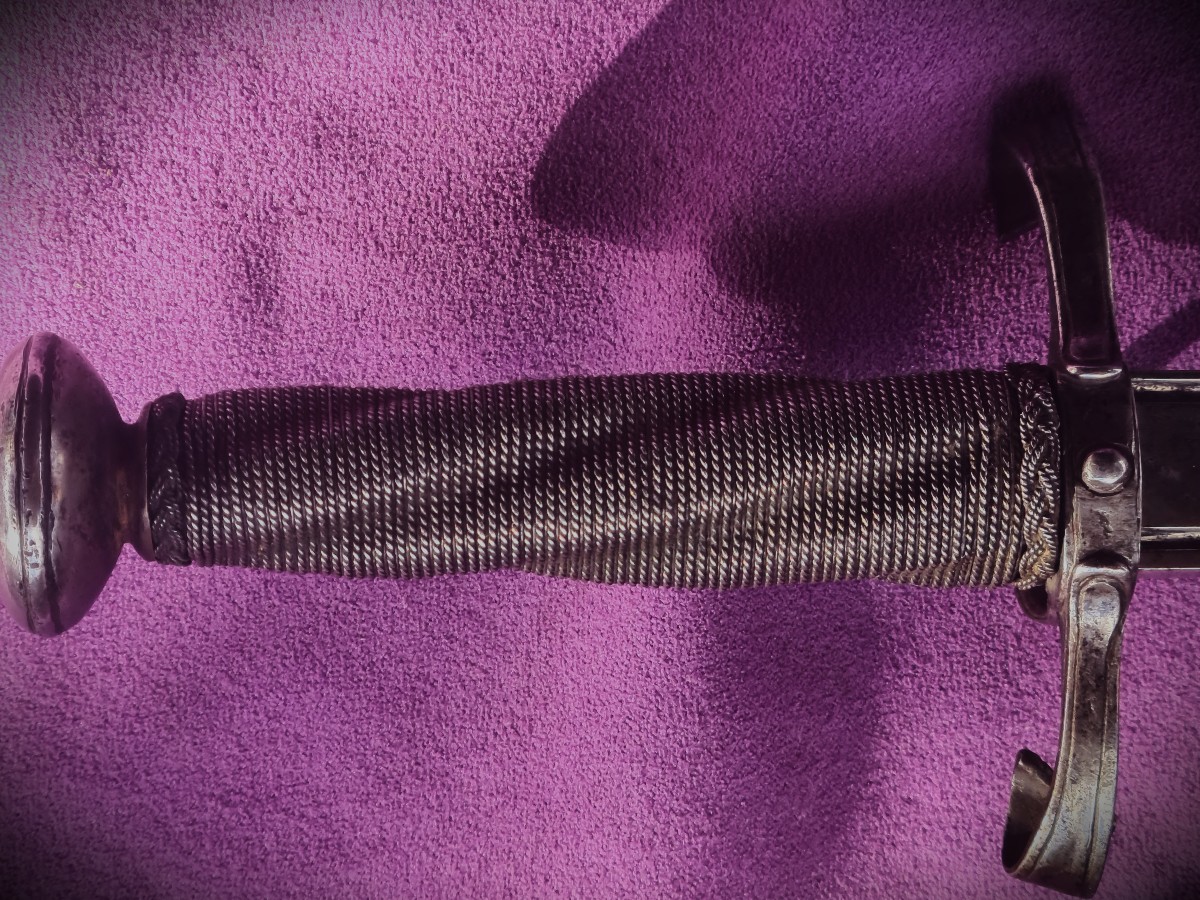 Rare Left-hand Dagger With A Fragmented Ring, 16th Century-photo-3