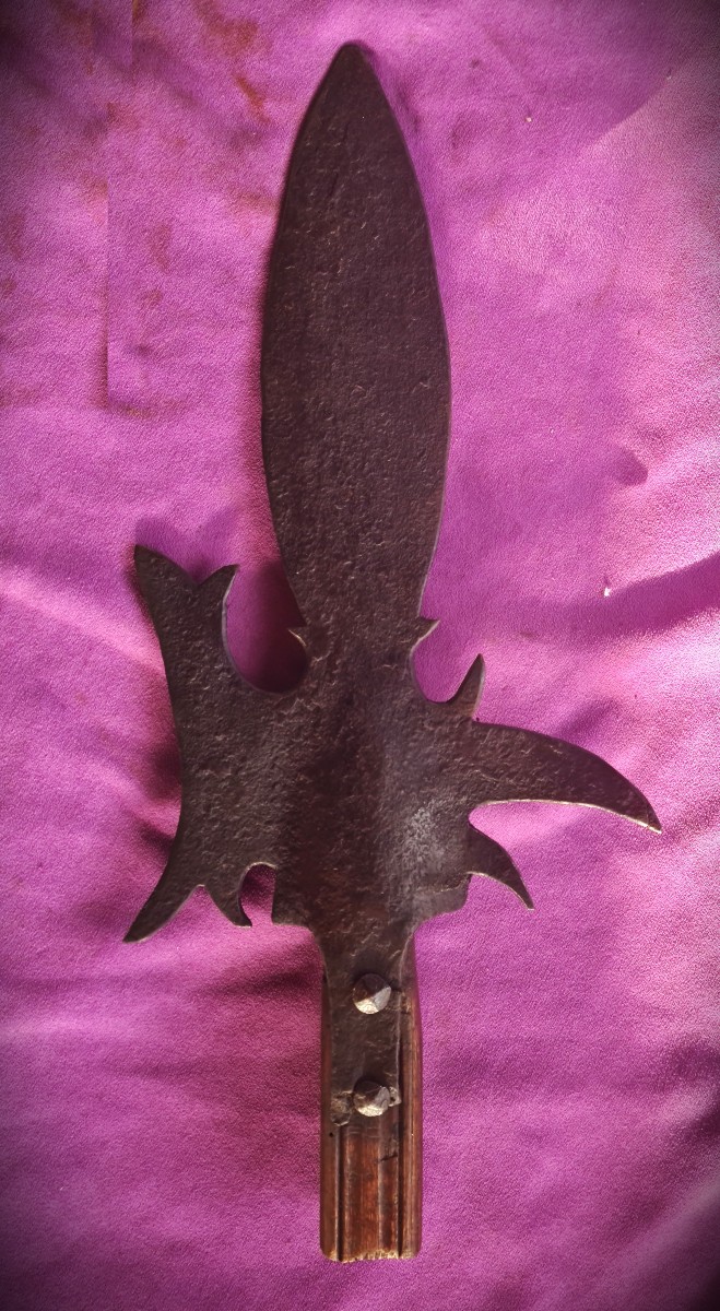 Heavy 15th-century War Halberd-photo-2