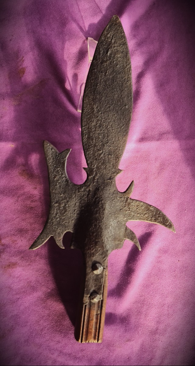 Heavy 15th-century War Halberd-photo-3