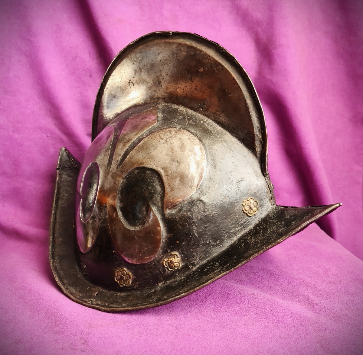 Morion de la Garde civique de Munich fin 16ème-photo-2