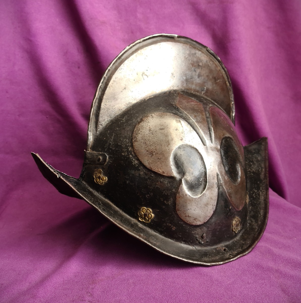 Morion de la Garde civique de Munich fin 16ème-photo-3