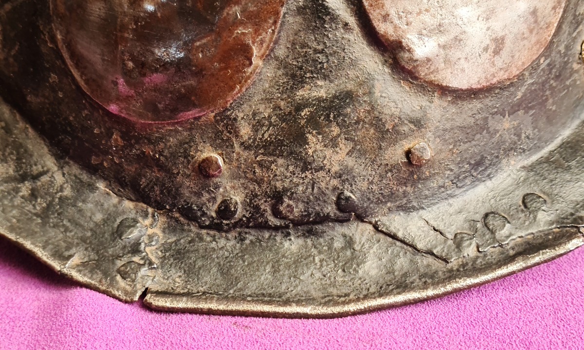 Morion de la Garde civique de Munich fin 16ème-photo-7