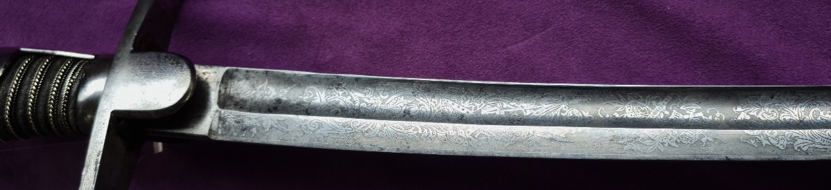 Prussian Senior Artillery Officer's Saber 1873 33rd Artillery Regiment-photo-5