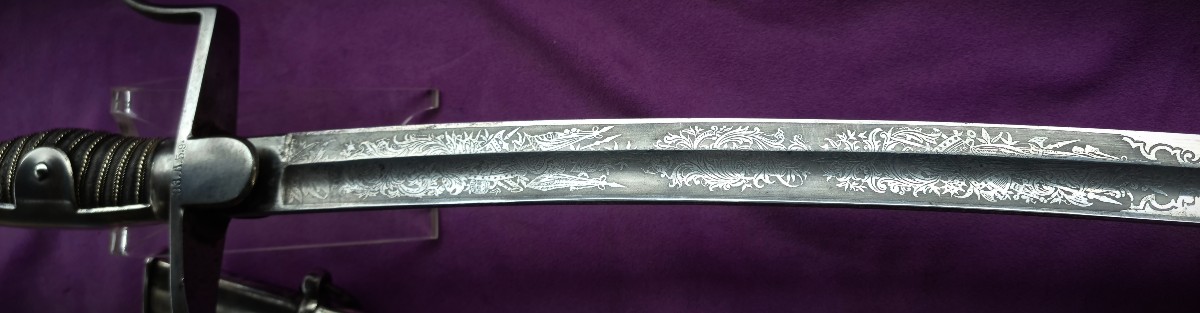 Prussian Senior Artillery Officer's Saber 1873 33rd Artillery Regiment