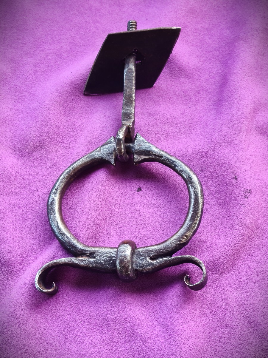 Heurtoir de porte venant des Cévennes  Louis XIV-photo-3