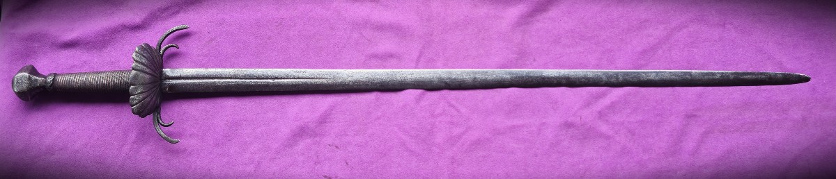 Crab Claw Sword Germany 16th Century-photo-2