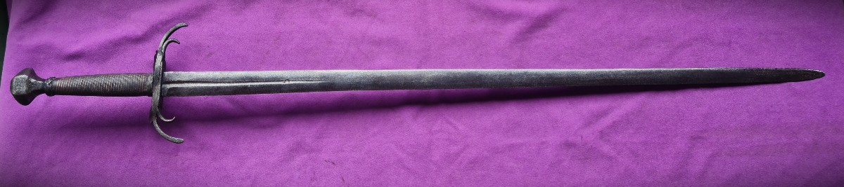 Crab Claw Sword Germany 16th Century-photo-3