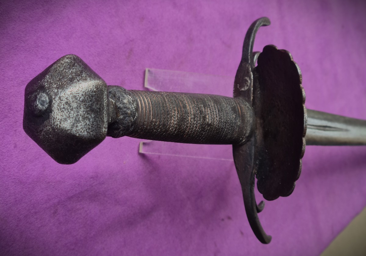 Crab Claw Sword Germany 16th Century-photo-4