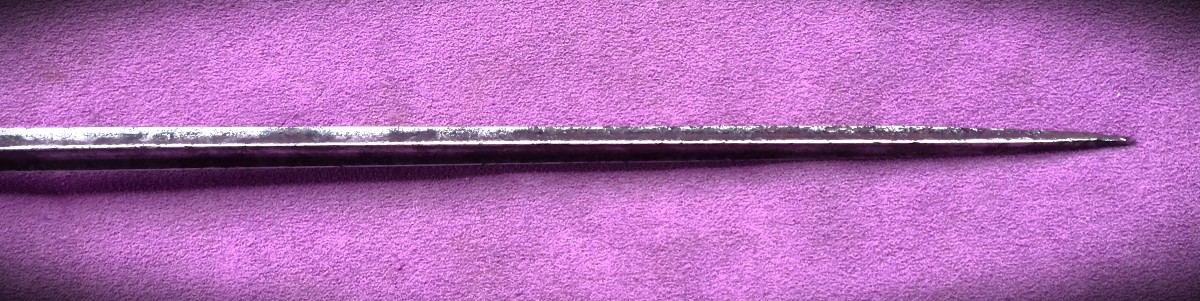 Court Sword With Fine Handle, Entirely Original 18th Century-photo-2