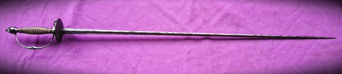 Court Sword With Fine Handle, Entirely Original 18th Century