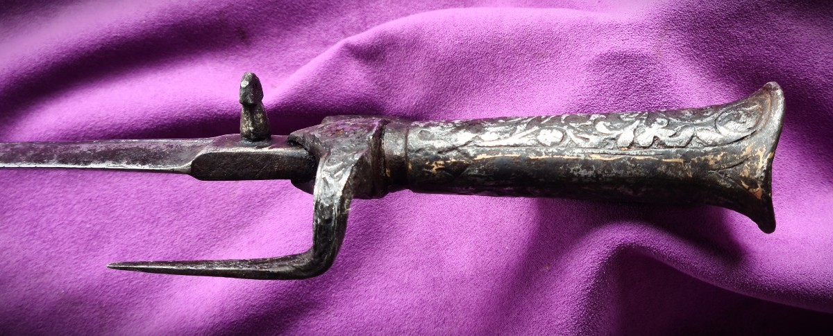 Large Hunting Dagger Germany 16th Century-photo-3
