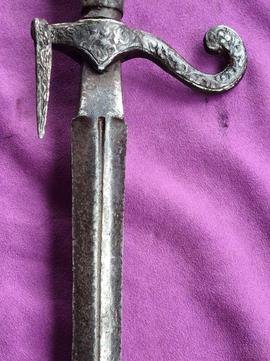 Large Hunting Dagger Germany 16th Century-photo-5