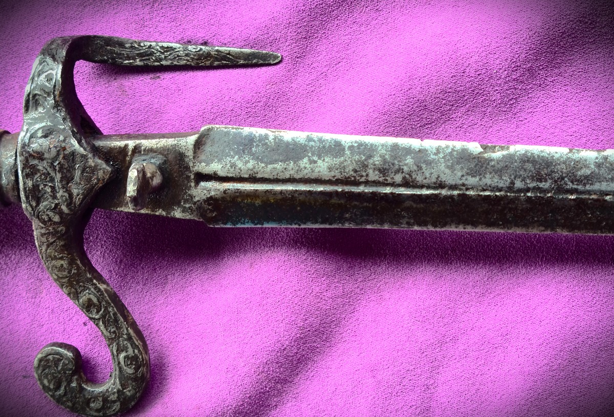 Large Hunting Dagger Germany 16th Century-photo-6