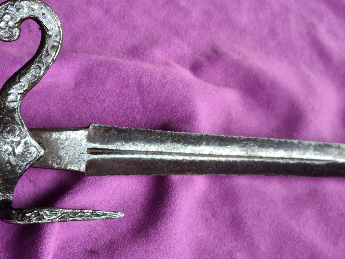 Large Hunting Dagger Germany 16th Century-photo-8
