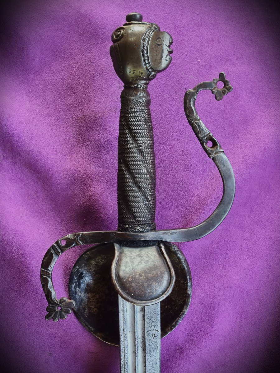 Grand sabre Hongrois au blason des Both de Bajna-photo-4