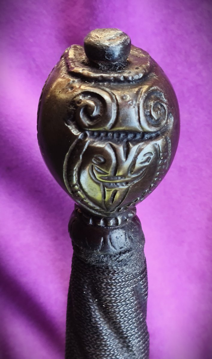 Grand sabre Hongrois au blason des Both de Bajna-photo-4