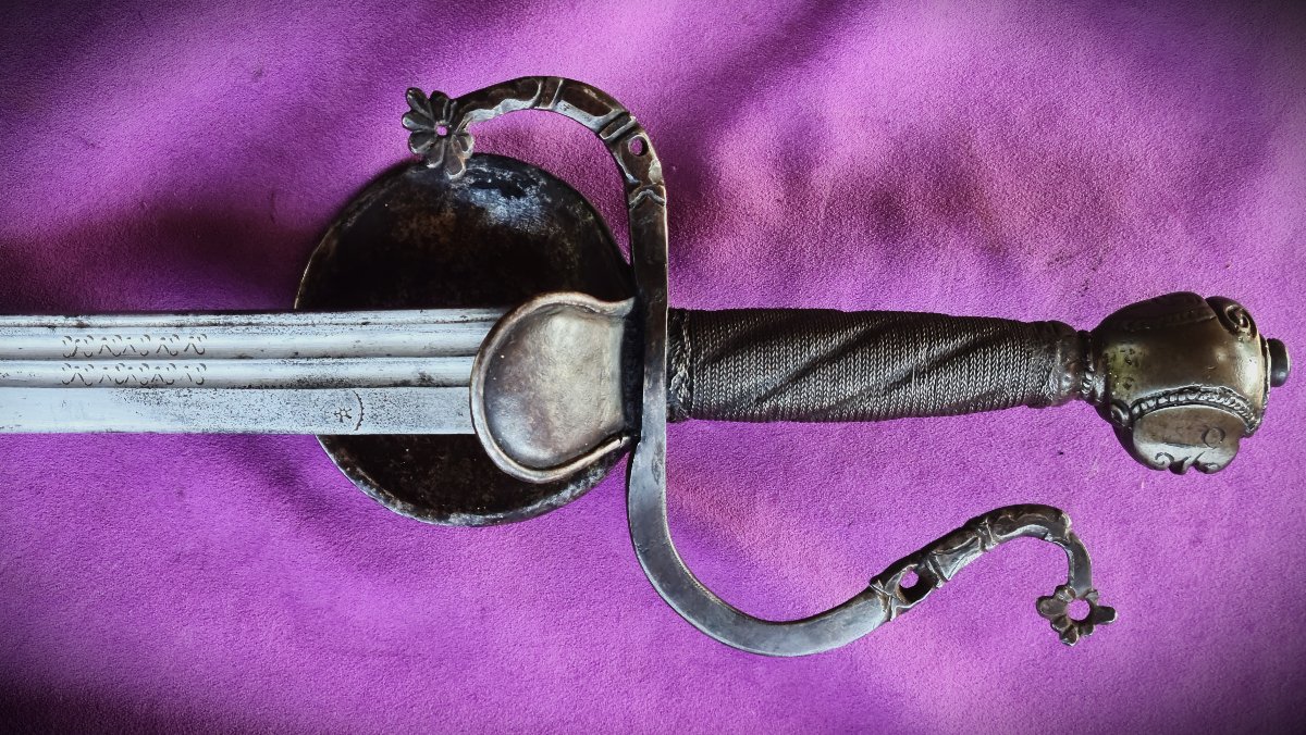 Grand sabre Hongrois au blason des Both de Bajna-photo-8