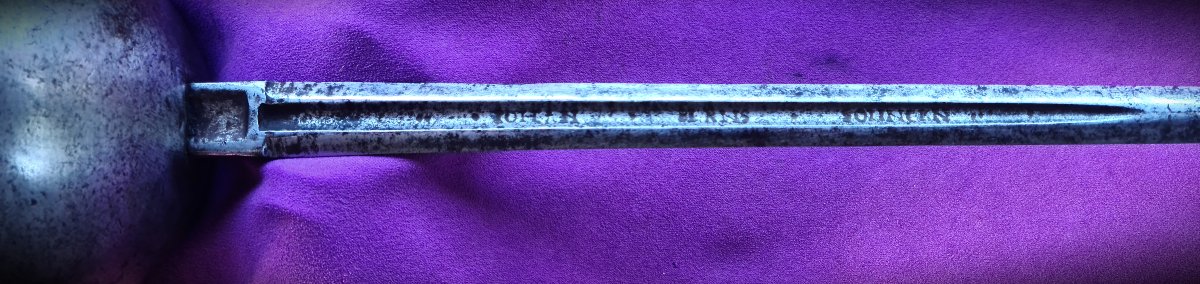 Rapière espagnole circa 1600, lame signée  Iohan Berns Solingen-photo-4