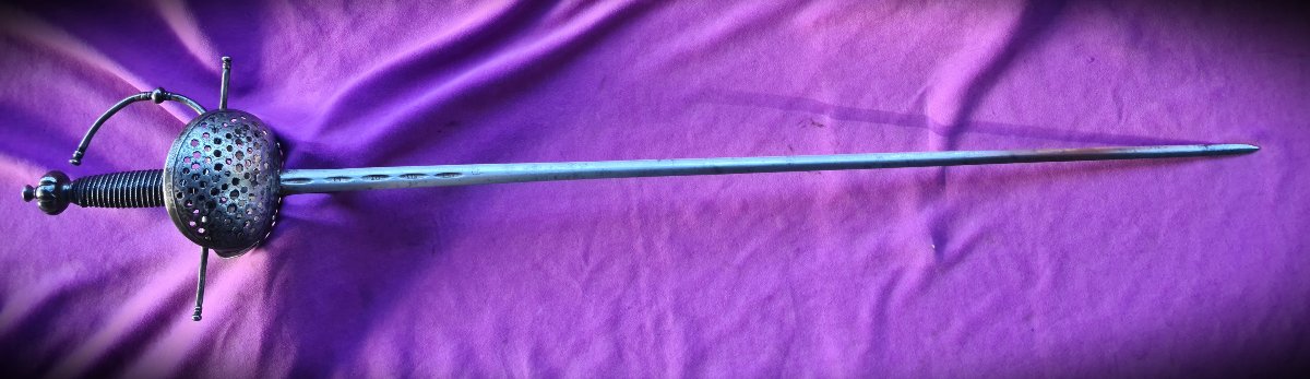 Northern European Rapier, Circa 1620-photo-3