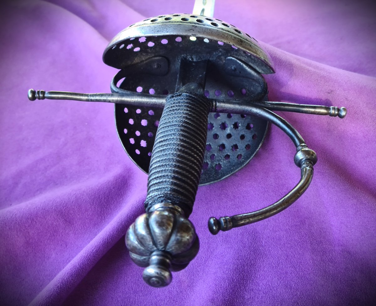 Northern European Rapier, Circa 1620-photo-3