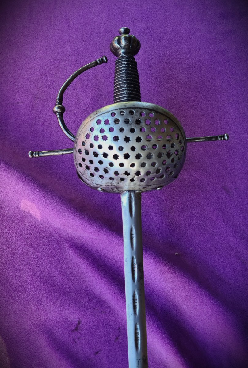 Northern European Rapier, Circa 1620-photo-6
