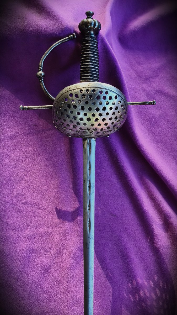 Northern European Rapier, Circa 1620