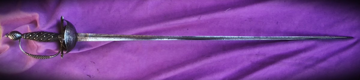  Taza Rapier For Town Wear, End Of The Reign Of Louis XIV (17th Cent.)
