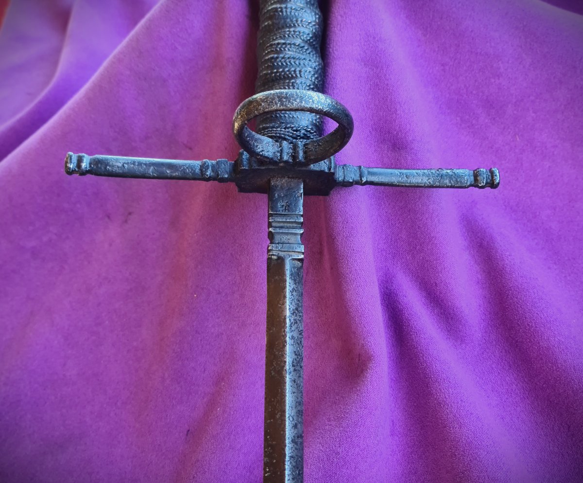 Spanish "main Gauche"  Dagger Known As "verduguillo" -photo-3