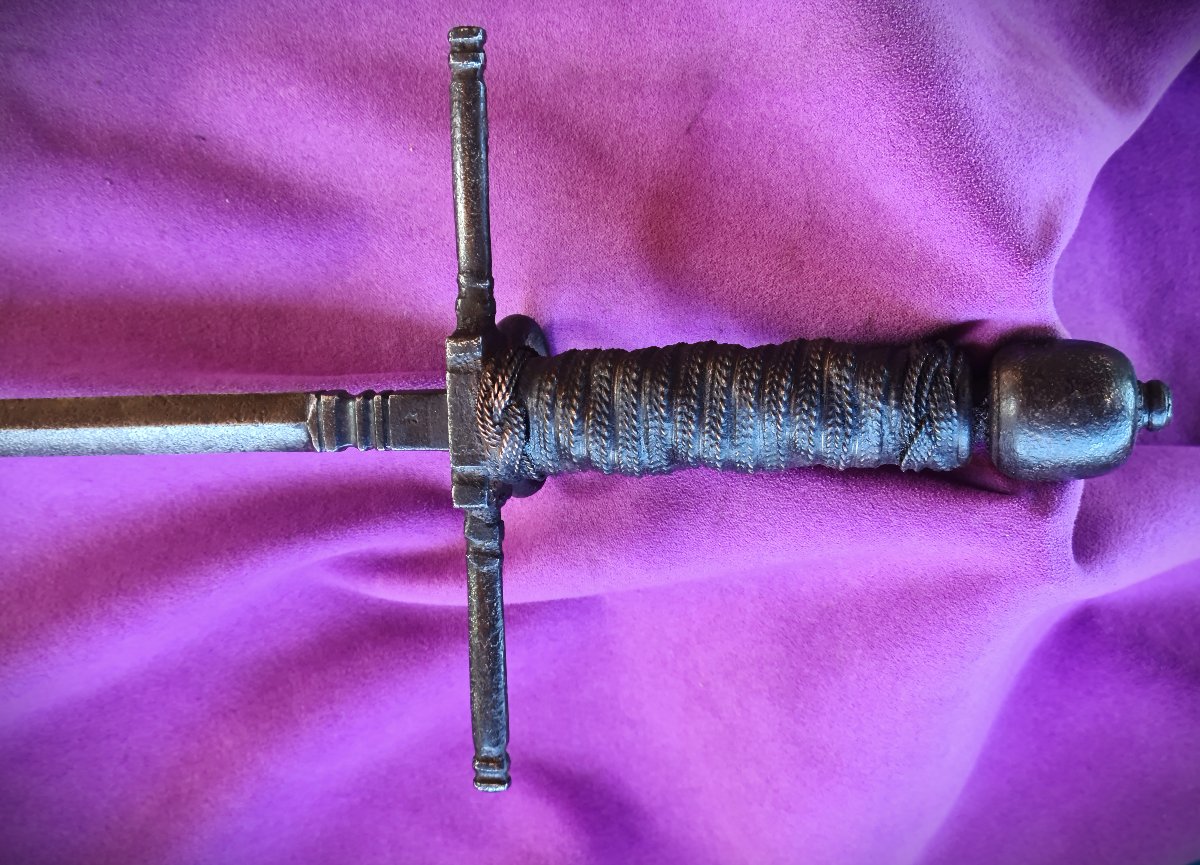 Spanish "main Gauche"  Dagger Known As "verduguillo" -photo-6
