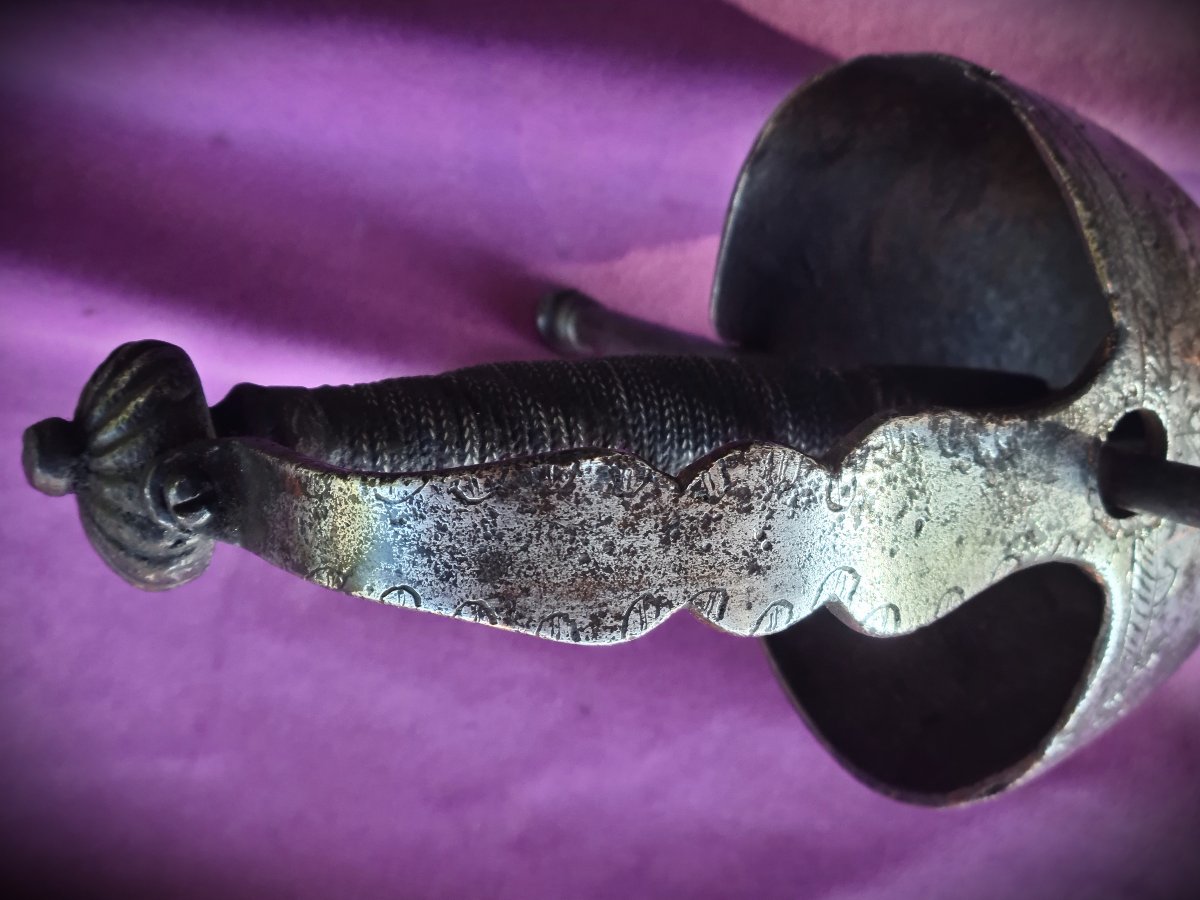 Very Long Cavalry Thrusting Rapier&amp;quot; Estoc&amp;quot;  Signed By Iohannis Koehl-photo-1