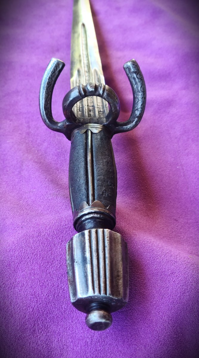 Dague de Main Gauche de Saxe, signée Iohannes Willems  circa 1550-1620-photo-1