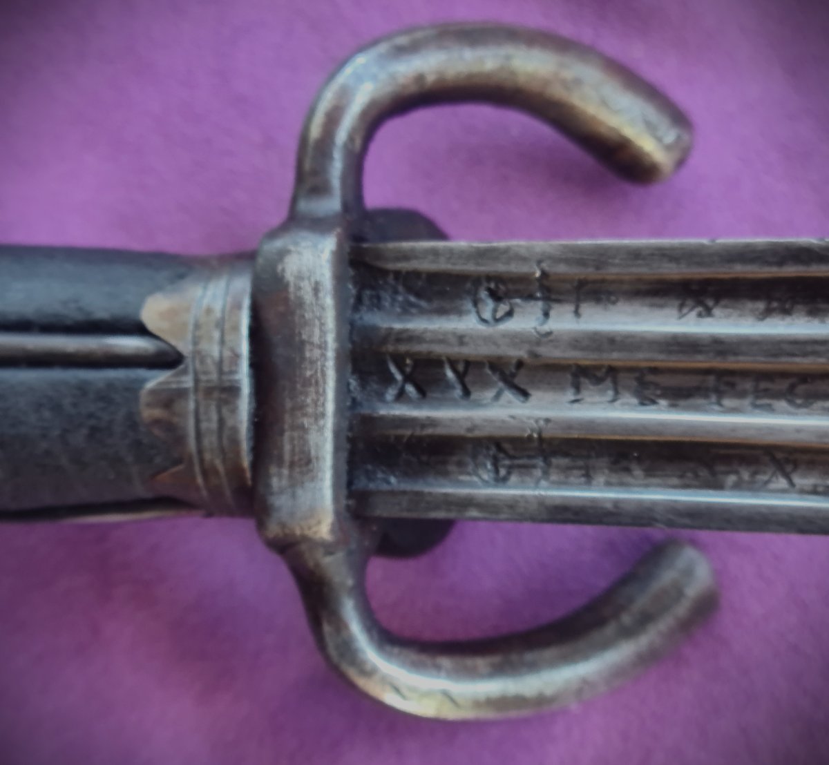 Dague de Main Gauche de Saxe, signée Iohannes Willems  circa 1550-1620-photo-8