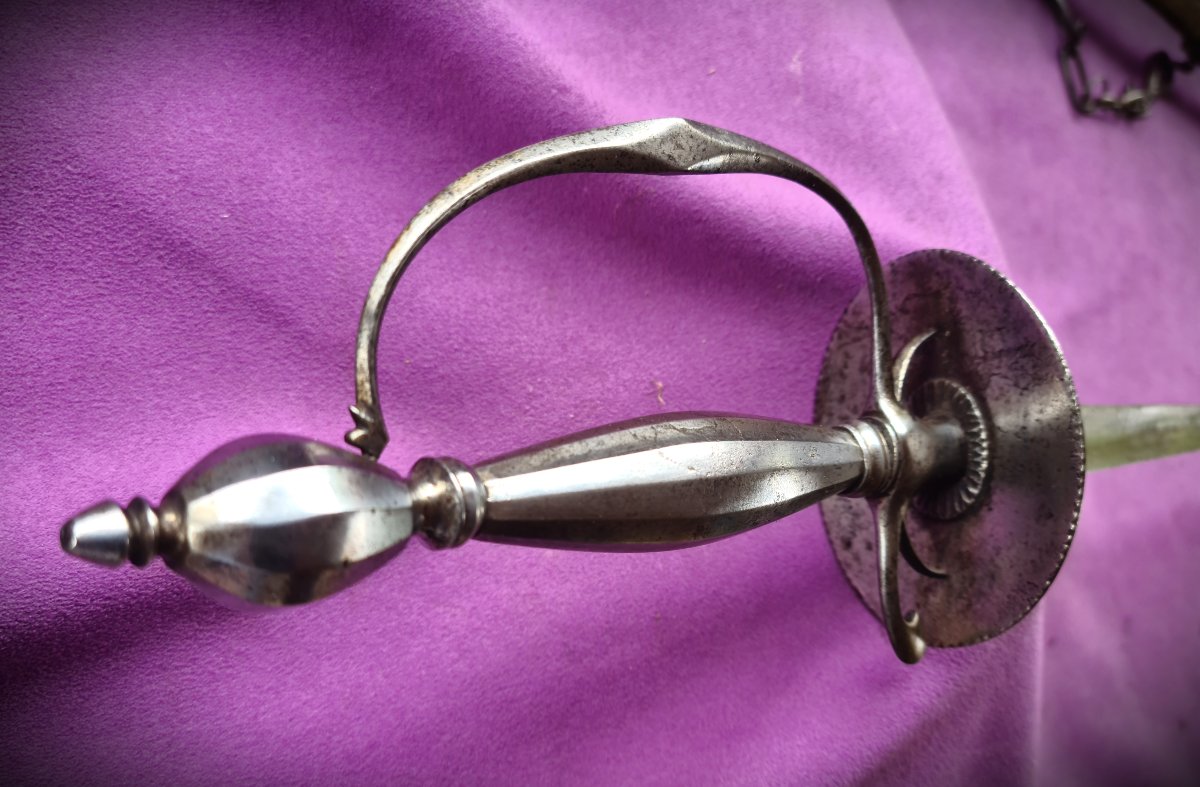 18th-century Gentleman's Sword, Complete With A Suspension System And Belt Hook-photo-1