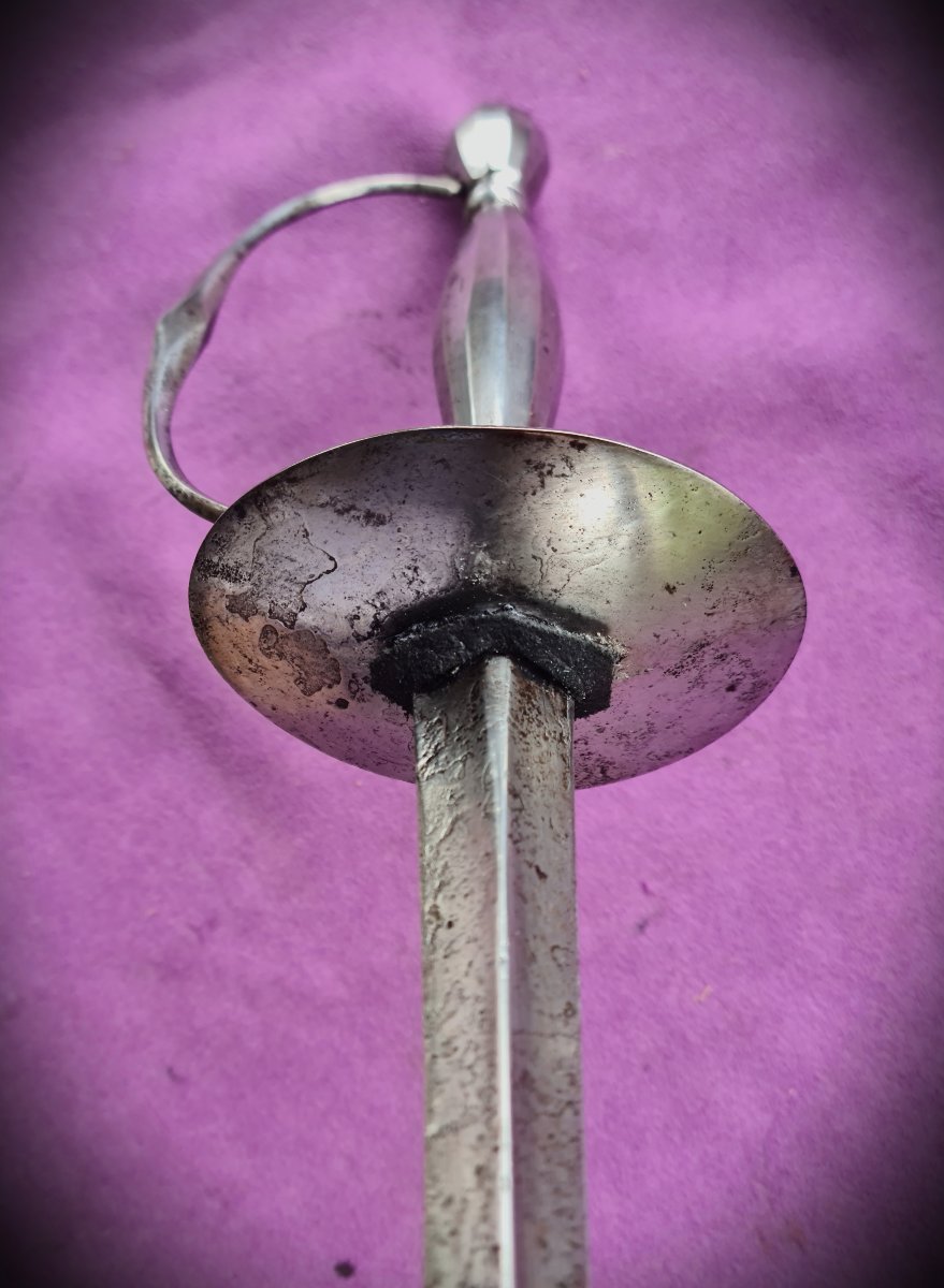 18th-century Gentleman's Sword, Complete With A Suspension System And Belt Hook-photo-4