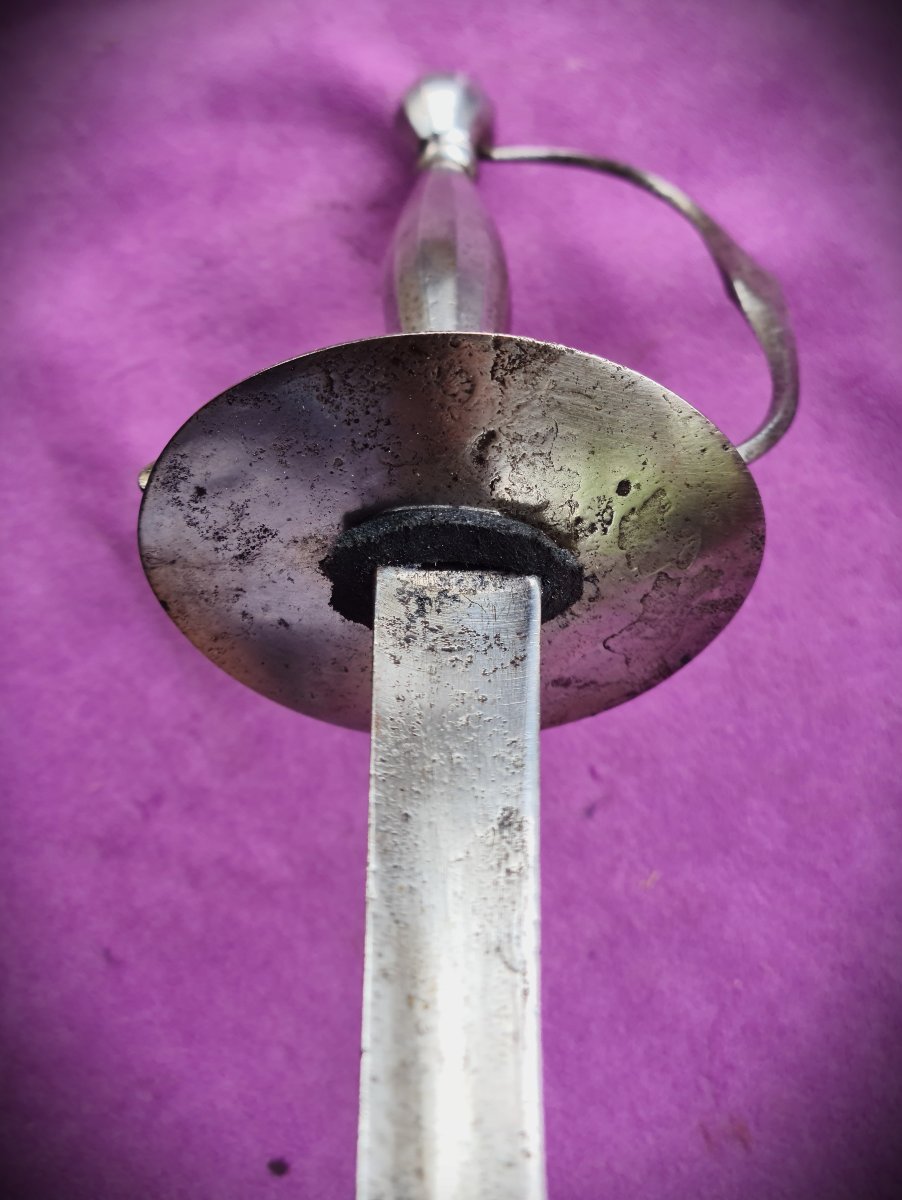 18th-century Gentleman's Sword, Complete With A Suspension System And Belt Hook-photo-5