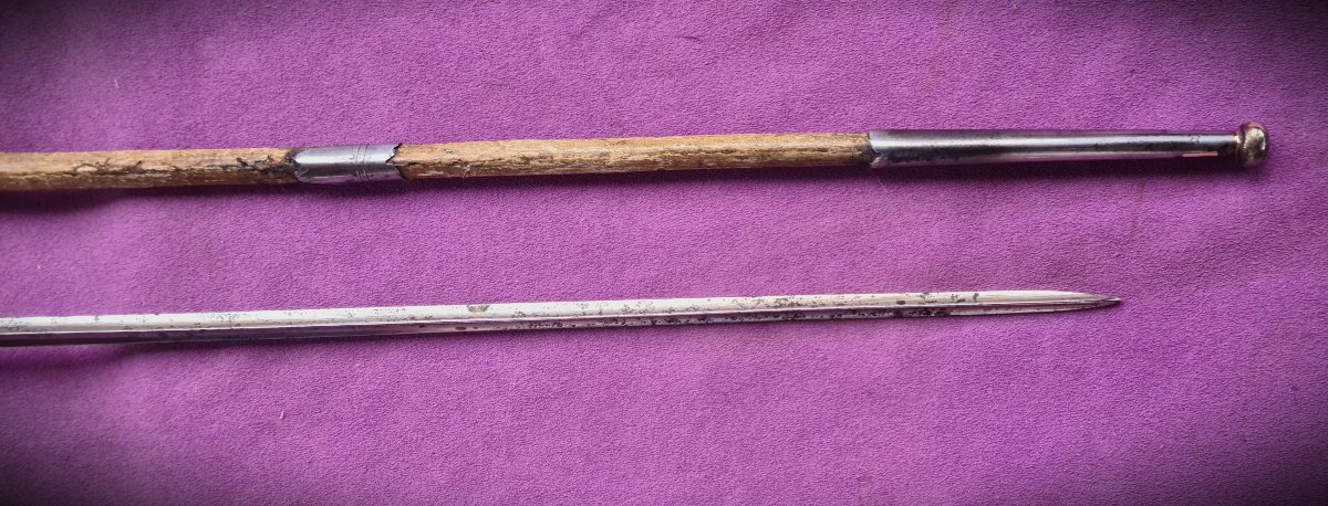 18th-century Gentleman's Sword, Complete With A Suspension System And Belt Hook-photo-6