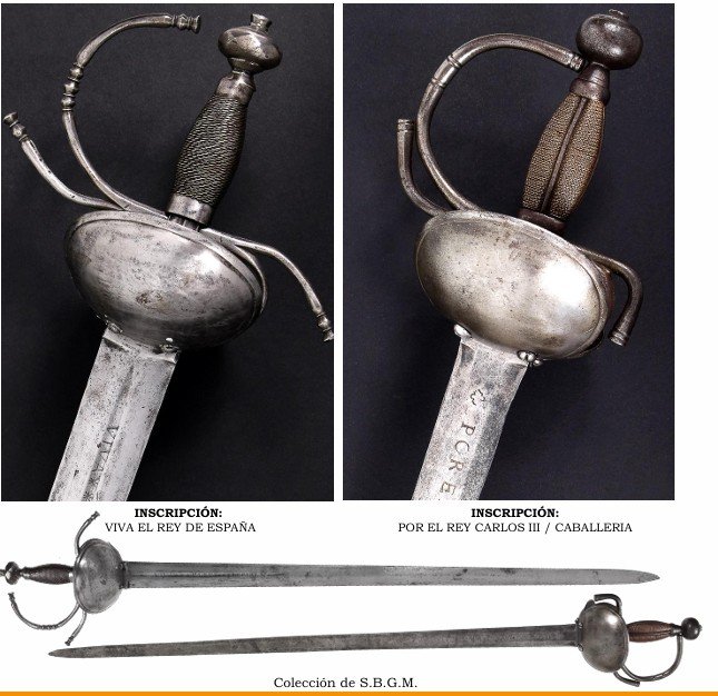 Spanish Cavalry Sword, Model 1728, Regimental, Dated 1774, Cavalleria, Por El Rey Carlos III -photo-8
